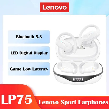 Lenovo LP75 Bluetooth 5.3 Earphones TWS Wireless Sport Headphones